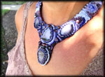 Myra Erickson creates one of a kind beaded jewelry